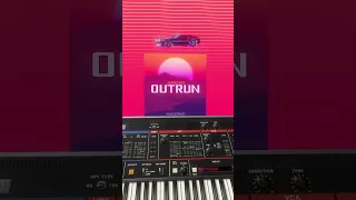 Create electronic anthems with #JUNO60 Outrun