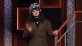 Tatiana Maslany skit on Stephen Colbert 2/15/17