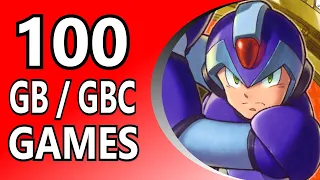 Top 100 Game Boy Games / Game Boy Color Games (Alphabetical Order)