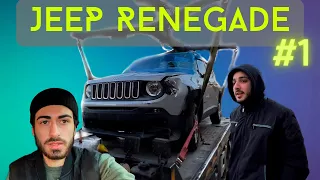 Jeep Renegade ამერიკიდან. რატო არ იქოქება ეს ჯიპი?! მანქანის მიღება და აღდგენის დაწყება. ნაწილი #1
