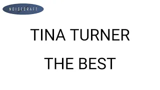 Tina Turner - The Best Drum Score