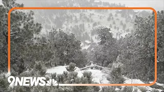Winter Storm: Watch as Snow Falls in Mountains of Colorado