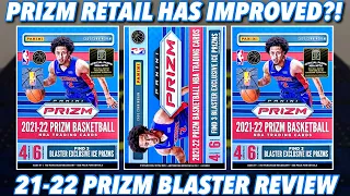 PRIZM RETAIL HAS ARRIVED! | 2021-22 Panini Prizm Basketball Retail Blaster Box Review x3