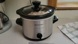 1.5QT. stainless steel slow cooker