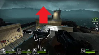 Left 4 Dead 2 - How to perform the minigun jump