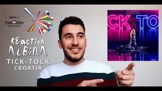 REACTION: Albina - Tick Tock (Eurovision 2021 - Croatia)