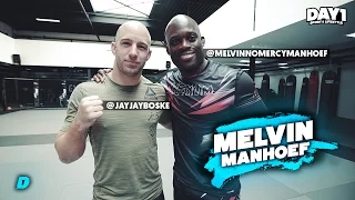 JAY-JAY GAAT KNOCK OUT door Melvin NO MERCY Manhoef | Sporten Met BN'ers | DAY1