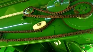 Кінець ремонту комбайна John deere 1166