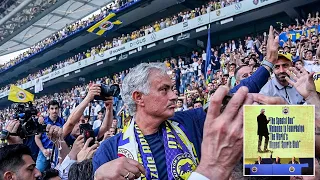 Jose Mourinho Meets Fenerbahce Supporters as Club Manager