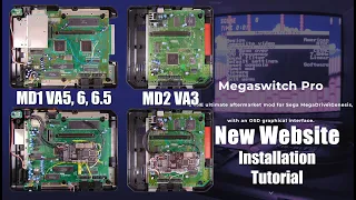 Megaswitch Pro - Tutorial for MD1 VA6 and MD2 VA3
