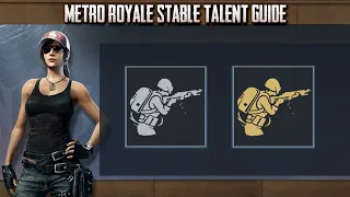 Metro Royale Stable talent Clear video