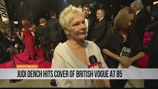 Judi Dench hits cover of British Vogue at 85