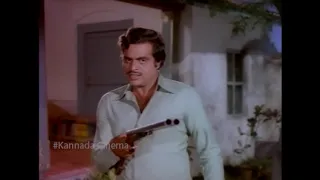 Ambareesh & Geetha Super Hit Old Blockbuster Movie | Kannada Scenes | HD