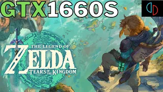 The Legend of Zelda: Tears of the Kingdom on GTX 1660 Super | Intel I3 12100f | YUZU