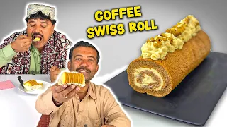 People Trying! BEST COFFEE SWISS ROLL For The First Time