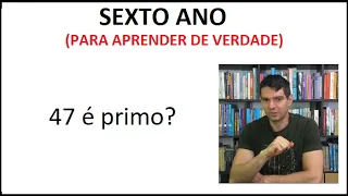 SEXTO ANO - Número primo