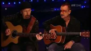 Bono & The Edge - van diemens land (The O2, Dublin, 2008)