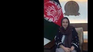 Voices for Afghan women & girls #RaiseAPen H.E Rangina Hamidi, Minister of Education of Afghanistan