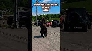 Dancing Sasquatch - Smoky Mountain Bigfoot Festival 2023 #smokies #bigfoot #townsend #dancevideo