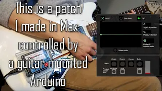 Max/MSP Arduino Guitar Effects