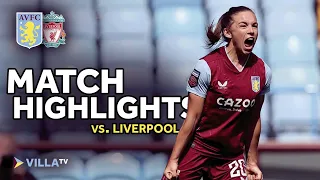 HIGHLIGHTS | Aston Villa Women 3-3 Liverpool Women