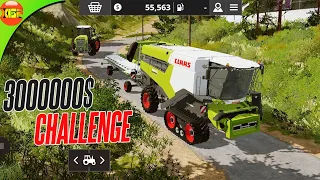 Day #1- 3 Million Dollars CHALLENGE Using Only Claas Vehicles | Farming Simulator 20