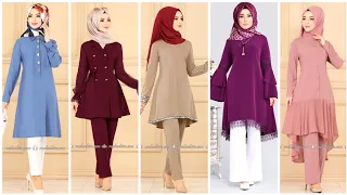 New Top Design 2024 | Muslim Girls Outfits Ideas| New Model Top Design 2024 | Hijjab Style Dresses