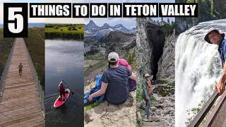 5 Things To Do In The WEST TETONS | Teton Valley, Driggs & Victor ID