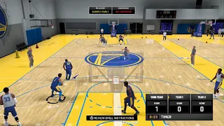 NBA 2K20 Practice Broken Rim