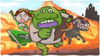 The Ultimate " Shrek " Movie Recap Cartoon