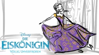 DIE EISKÖNIGIN - VÖLLIG UNVERFROREN - Bonus: Im Ankleideraum | Disney HD