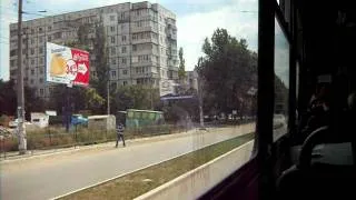 Trolleybus "UMZ T2.09 № 4153 on route 8/9 in Simferopol