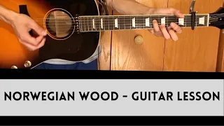 Norwegian Wood - Guitar cover (HD) - Epiphone J160E - Epiphone DR212