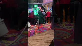 Fight breaks out at the Peppermill in Reno!