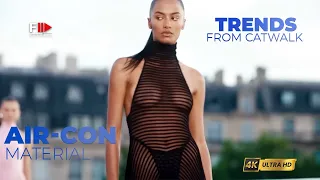 Trends from Catwalk I AIR CON MATERIAL I Spring Summer 2024 - Fashion Channel Chronicle