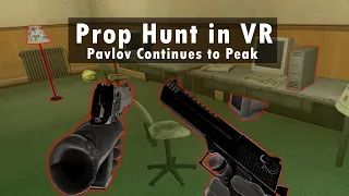 Pavlov has VR Prop Hunt and it's Incredible