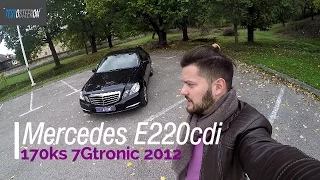 TEST MERCEDES E220CDI (W212) 170KS 7GTRONIC 2012