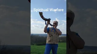 Blowing the Shofar in spiritual warfare