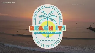 Noon Interview: 'Beach It!' to bring jam-packed country music lineup to Virginia Beach