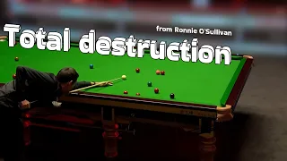 People couldn't take their eyes off Ronnie O'Sullivan because he was doing incredible things!