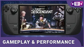 The First Descendant  Tech Test - Steam Deck Gameplay  & Performance