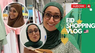 EID SHOPPING VLOG 🛍️ | MALACCA 🇲🇾 | JOIN ME ♥️ | FASHION X