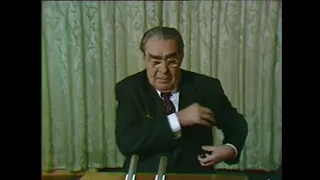 Brezhnev New Year's Address to youth 1979. Discurso de Brezhnev à juventude no ano novo de 1979