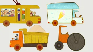 Car Toons compilation! Cars for kids & trucks for kids. Toy cars cartoons.