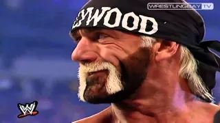 Hulk Hogan vs The Rock - Wrestlemania 18  Opening of the match