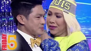 5 scenes of Vice and Kuya Escort Ion as they bring fresh 'kilig' vibes in It's Showtime | Friday 5