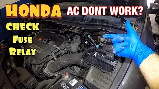 Honda Accord 2009 AC FUSE and RELAY