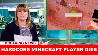 I Fooled The Internet By Faking My Death In Hardcore Minecraft...