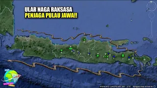 Zoom In Google Earth | Penampakan Ular Naga Raksasa Penjaga Pulau Jawa | Jawa Tak Akan Terbelah..