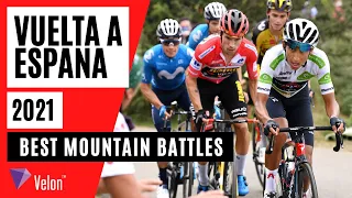 Most thrilling mountain battles of La Vuelta 2021